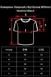 Жіноча Виварена Оверсайз Футболка Without Washed З Принтом Feelings L/XL Black - изображение 5