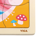 Zestaw drewnianych puzzli Viga na podkładce Motylek 50136 (6934510501365) - obraz 3