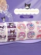 Наклейки Kuromi в рулоне 500 шт Sanrio аниме для ноутбука дневника блокнота водонепроницаемые Kawaii Каваные игрушки - изображение 3