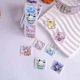 Наклейки Kuromi в рулоне 500 шт Sanrio аниме для ноутбука дневника блокнота водонепроницаемые Kawaii Каваные игрушки - изображение 6