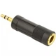 Адаптер Cablexpert (A-6.35F-3.5M) F 6.35 мм / M 3.5 мм, черный - изображение 2