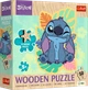 Пазл Trefl Wooden Lilo & Stitch Щасливий Стіч 50 елементів 20281 (5900511202816) - зображення 1