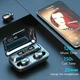 Бездротові сенсорні навушники TWS F9 V5.1 з цифровим зарядним PowerBank - зображення 5