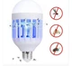 Лампа белая светодиодная от комаров Zapp Light Led Lamp / антимоскитный уничтожитель насекомых от сети - изображение 4