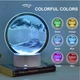 Настольная LED лампа 3D Зыбучий песок / Ночник песочные часы USB светильник - изображение 13