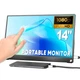 Портативний сенсорний монітор Sibolan 14" FullHD IPS Touchscreen з магнітним чохлом - изображение 1