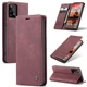 Чехол-книжка CaseMe из нубука для Samsung A33 Бордовый - изображение 12