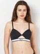 Бюстгальтер без косточек Puma Women Peek-A-Boo Triangle Top 93898504 L Black (8720245806664) - изображение 1