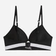 Бюстгальтер без косточек Puma Women Peek-A-Boo Triangle Top 93898504 L Black (8720245806664) - изображение 4