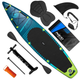 Надувна SUP дошка Neo Sport Reefbreak 350 x 81 x 15 см з веслом, насосом і сумкою для зберігання 170300 (5903890626945) - зображення 2