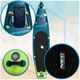Надувна SUP дошка Neo Sport Reefbreak 350 x 81 x 15 см з веслом, насосом і сумкою для зберігання 170300 (5903890626945) - зображення 4