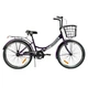 Велосипед складний Corso 24" Advance AD-241, одношвидкісний, складна сталева рама 14". Purple (148346) - зображення 1