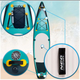 Nadmuchiwana deska SUP Neo Sport Reefbreak 350 x 81 x 15 cm z wiosłem, pompką i torbą do przechowywania 170303 (5903890626976) - obraz 4