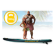 Nadmuchiwana deska SUP Neo Sport Reefbreak 350 x 81 x 15 cm z wiosłem, pompką i torbą do przechowywania 170303 (5903890626976) - obraz 7