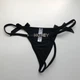 Жіночі сексуальні трусики стрінги Sexy One Size чорний (8-214) - изображение 7