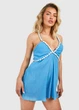 Комбинезон boohoo М Голубой GZZ79632_02 - изображение 3