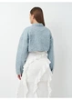 Джинсовая куртка H&M XL Синий 1207363_син_06 - изображение 2
