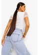 Блузка-боди boohoo 34 Белый FZZ05055 - изображение 2