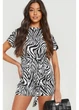 Комбинезон boohoo 36 Белый GZZ22037_зебр_02 - изображение 1