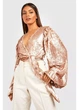Боди boohoo 34 Золотой GZZ23282_зол_05 - изображение 1