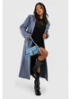 Пальто boohoo 38 Темно-серый GZZ68859 - изображение 3