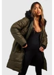 Куртка парка boohoo 38 Хаки GZZ69891_01 - изображение 3