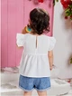 Блуза SHEIN 68/74 Белый sa2402194743392291_02 - изображение 2