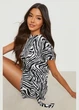 Комбинезон boohoo 36 Черно-белый GZZ222037_01 - изображение 4
