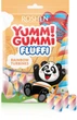 Упаковка конфет маршмеллоу Roshen Yummi Gummi Fluffi Rainbow Turbines 65 г х 11 шт (4823077647987) - изображение 2