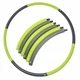 Обруч масажний Hula Hoop SportVida 90 см SV-HK0214 Grey/Green - изображение 1