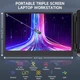 Монитор портативный 14" SMISEACOW S1 Full HD IPS 60 Гц Б/В - изображение 2
