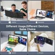 Монитор портативный 14" SMISEACOW S1 Full HD IPS 60 Гц Б/В - изображение 5