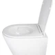 Унитаз подвесной Qtap Swan безободковый Ultra Quiet с сиденьем Soft-close QT16335179W - изображение 4