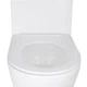 Унитаз подвесной Qtap Swan безободковый Ultra Quiet с сиденьем Soft-close QT16335179W - изображение 6