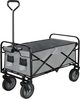 Wózek ogrodowy Springos 90 x 52 x 120 cm Grey (5907719452494) - obraz 1