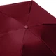 Мини-зонт Lesko 190T Burgundy карманный с чехлом капсулой - изображение 6