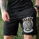 Тактичний комплект Valhalla Футболка + Шорти чорний розмір 3XL - зображення 7