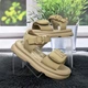 Босоножки детские для девочки Jong Golf кофейные на объемной подошве 30р (19,2 см) 5428 - изображение 4