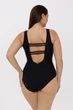 Купальник слитный с уплотнённой чашкой Marc & Andre 48E/XL Чёрный-Золотой (114835) - изображение 2
