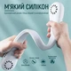 Портативный вентилятор на шею Neck Cooler с аккумулятором 4000 mAh белый - изображение 7