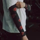 Спортивные компрессионные рукава (2шт) Akatsuki Акацуки Selerity cc02ak Красный+Чёрный L (999981) - изображение 1