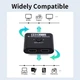 HDMI розгалужувач двонаправлений Bi-Direction Switch на 2 порти 4К 60Hz Plastic, Black, перемикач + комутатор 2x1, 1x2 для PC, XBox, PS4, PS5, відеоплеєрів - зображення 4