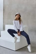 Спортивные штаны из тринитки L-XL. Серый - изображение 8