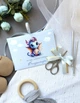 Іменний конверт для зберігання першого локона Дракоша блакитний HeyBaby - изображение 3