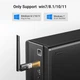 Адаптер Bluetooth 5.4 Ugreen CM749 приймач - передавач з антеною USB для ПК, ноутбуків на Windows, для периферійних пристроїв Black (35059) - зображення 10