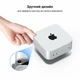 Подставка для Mac Mini M4/M4 Pro MISSION MS60 Silver с быстрым доступом к кнопке выключения и дополнительным пассивным охлаждением - изображение 3