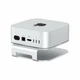 Подставка для Mac Mini M4/M4 Pro MISSION MS60 Silver с быстрым доступом к кнопке выключения и дополнительным пассивным охлаждением - изображение 12
