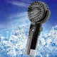 Портативний ручний акумулятурний міні вентилятор Mini Fan XSFS-4254 з розпилювачем води та регулюванням кута нахилу чорний - зображення 4