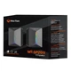 Комп'ютерні колонки Meetion SP2011 AUX, USB, RGB, чорні - зображення 6