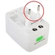 Універсальний перехідник для розетки вилки A-Plus UNIVERSAL ADAPTOR адаптер дорожній, туристичний 110-240В - зображення 6